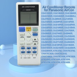 A75C4762 Air Conditioner Remote Control for Panasonic Air Conditioner Remote Control A75C3300 A75C3708 A75C4543 A75C3826