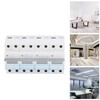 400VAC Dual Power Manual Transfer Switch DIN Rail Mount Single