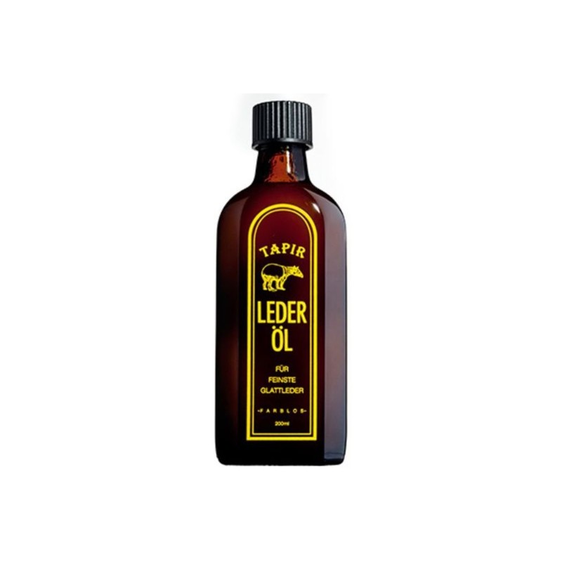 TAPIR Leather Oil Colourless 200 ml Set of 2, clear