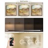 Pasoar Brass Battery Operated Picture Light with Remote,Wireless Gallery Lights