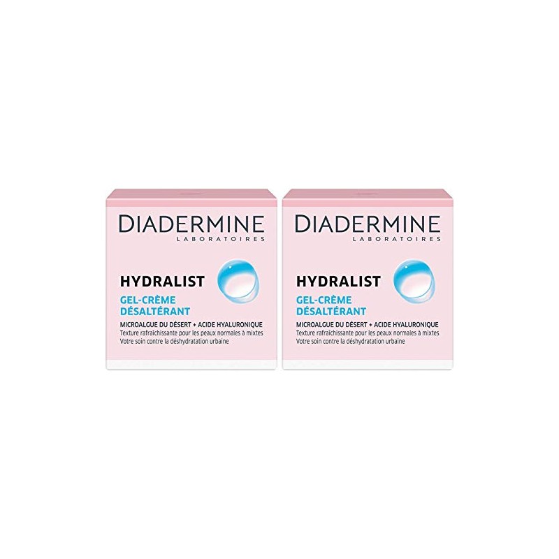 Hydralist – Gel Gesichtscreme mit Hyaluronsäure – Durstlöschend, feuchtigkeitsspendend und
