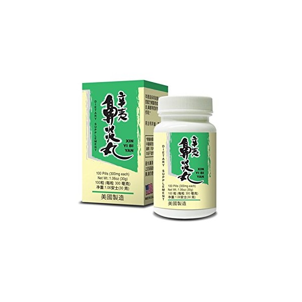 Magnolia Formula :: Xin Yi Bi Yan :: Herbal Supplement for Respiratory Care :: Made in USA