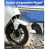Felixstory 14x2.5 Inch Solid Tire, No more Flat, Fit for