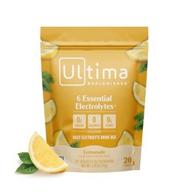 Ultima Replenisher Bebida en Polvo con Electrolitos Diarios, Sin Azcar, Sabor Limonada, 20 Sobres. de Hidratacin con 6 Electrolitos Clave y...        