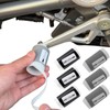 FACETHALO 6 Pcs Motorcycle Shift Guard Motorcycle Shift Pedal Cover