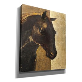 Epic Graffiti 'Trojan Horse I Gold' by Albena Hristova Canvas Wall Art, 20" x 24"