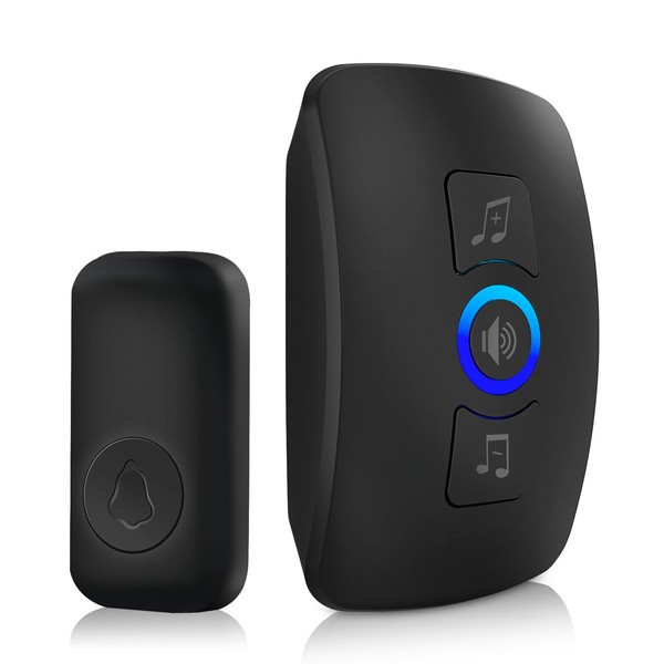 Douevo Doorbell Chime, IP55 Water Resistant, 60 Melodies, 5 Levels