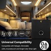 Acegoo RV Light Dimmer Switch DC 12 Volt High-Side PWM