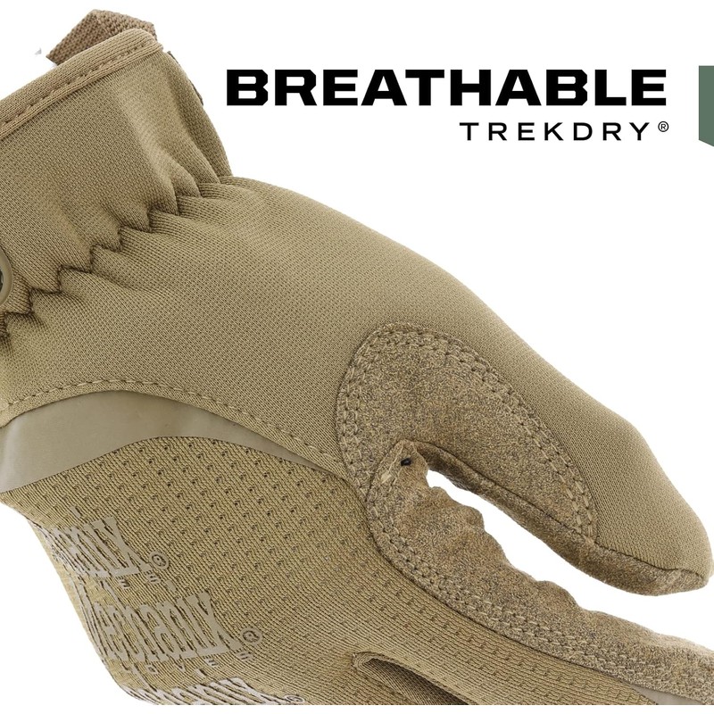 Mechanix Wear FastFit Coyote - Guantes tácticos para visualización táctil