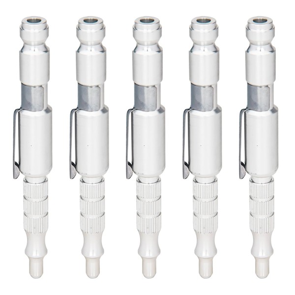 Kodilin 5Pcs 1/4" T-type Plug Air Blow Gun,Adjustable Pocket Blow