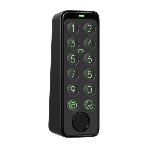 SwitchBot Fingerprint Identification Pad, Fingerprint Identification Pad, Smart Home - Switchbot Smart Lock, Auto Lock, Door Lock, Keys, Anti-Theft, Wireless, Card Key Included, Anti-Theft,