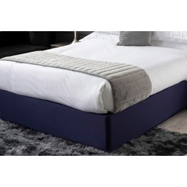 Belledorm Jersey Base Wrap - Transform a drab looking bed base (Navy, Single)