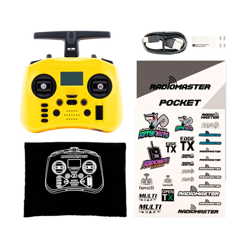 STARDRONE Radiomaster Pocket ELRS Remote Controller Portable Hall Gimbal EdgeTX