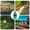 6Pcs Garden Irrigation Hose Fitting, Quick Connector Hose Pipe Adapter,