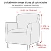 Niuoppy Armchair Covers Slipcovers Banquet, Stretch Sofa Arm Covers, Arm