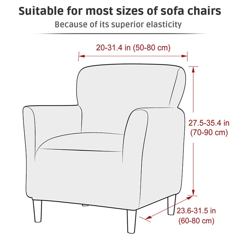 Niuoppy Armchair Covers Slipcovers Banquet, Stretch Sofa Arm Covers, Arm