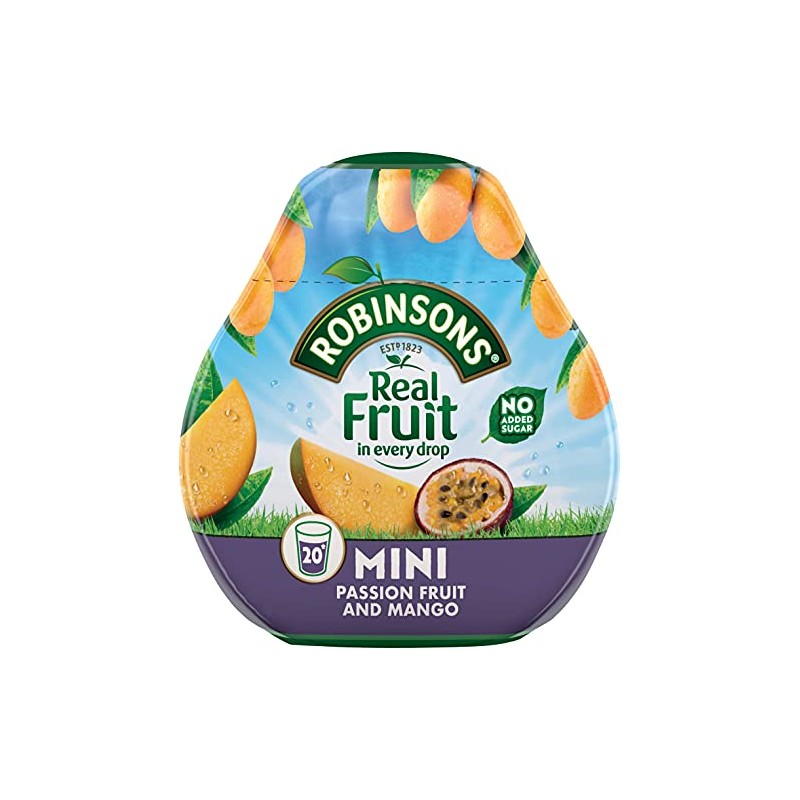 Robinsons Squash'd Mango & Passion Fruit No Added Sugar 66ml