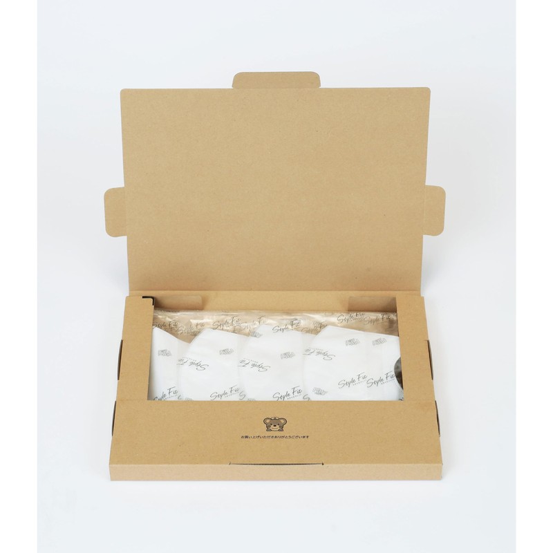 フィッティ Fitty スタイルフィットプラス マスク 27枚 (やや大きめサイズ/不織布/立体/ホワイト) 個包装 立体マスク (3層構造 /