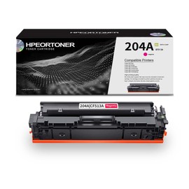 1 Pack 204A | CF513A Magenta Toner Cartridge,High Yield 990 Pages, Replacement for HP 204A | CF513A Color M154a Color M154nw Color MFP M180n Color MFP M181fw Color MFP M181fdw Color MFP M180nw Printer