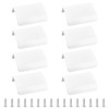 MOROBOR 8pcs Finger Edge Pull Aluminum Alloy Invisible Wardrobe Handles