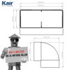 Kair 90 Degree Vertical Elbow Bend 220mm x 90mm -
