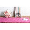 Unique Loom Solid Shag Collection Area Rug (2' 6" x