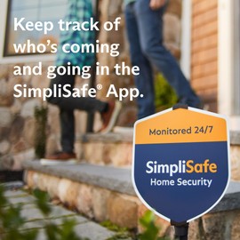 SimpliSafe Smart Lock Series 2 (White) for The Gen 3 Home Security System