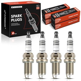 A-Premium Bujías de Iridio Platino Compatibles con Honda CR-V CRV 2002-2009, Civic 2002-2005, Accord 2003-2007, Element 2003-2011 y Acura TSX 2004-2008, CSX 2006-2011, 2.0L 2.4L, Paquete de 4
