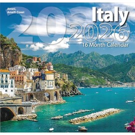 2026 Italy Full Size Wall Calendar for Planning, Scheduling, and Organizing