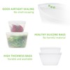 Silicone Bags for Food Storage, Reusable Zip Lock Bags Silicone