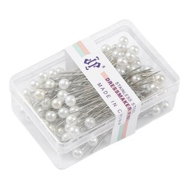 Gusset Needles, Cute, Heat Resistant, Patchwork, Sewing Supplies, Crafts, Handmade, Quilting, Waiting Needles, Pack of 100, White