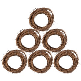 6 PCS Grapevine Garland DIY Crafts Grapevine Twig Vines, 15 Feet Vines Garland Wreaths for Wedding, Vase, Holiday, House, Door, Wall Decor
