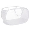 Strong Mesh Pop Up Laundry Basket, Collapsible Laundry Hamper with