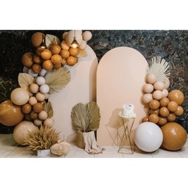 10x6ft Boho Beige Baby Shower Backdrop Wedding Birthday Party Portrait Photography Background Decor Banner Photo Studio Props