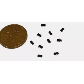 Unbranded/Generic 10 Pieces 2N2907 SMD Transistor SOT-23 Surface Mount G855