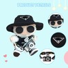 EOAMGO Doll Clothes Set Compatible with 17cm Vinyl Plush Toy