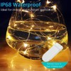 Olafus 16 Pack Warm White Fairy Lights Battery Operated, 7ft