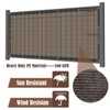 Weidear Privacy Fence Screen, 4x64FT Patio Privacy Screen, 160 GSM