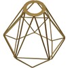 LEDSone Modern Geometric Easy Fit Gold Diamond Pendant Ceiling Light