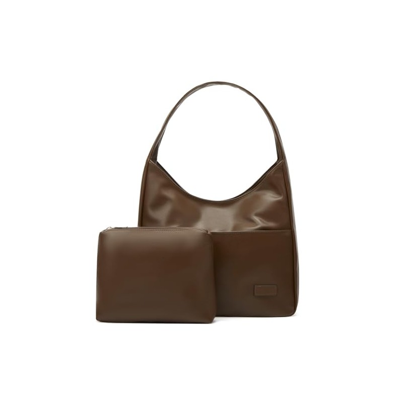 Pocadri Women Tote Handbags Chic Vegan Leather Tote Bag Purse