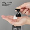Segbeauty Soap Dispenser, Pack of 3, 500 ml Shampoo Bottles,
