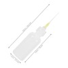 TEHAUX 5 Pcs Precision Tip Applicator Bottles Lightweight Plastic Glue