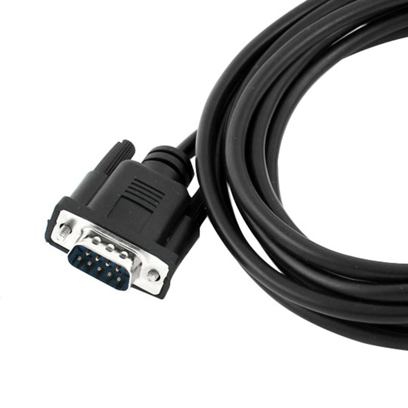 sourcing map 9.2 Feet D-SUB DB9 9 Pin Male to