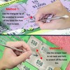 nitaru Lottery Ticket Scratcher Tool, Scratch Off Stickers Lotto Scratcher