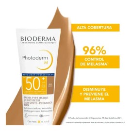Protector Solar Bioderma Photoderm M Manchas Spf50+ T.brown