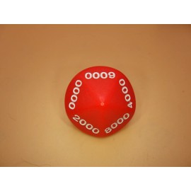 Koplow Games Red Thousands D10 Ten Sided Die Role Playing Games RPG Tabletop CCG Card Board