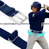 WERFORU Baseball Socks and Belt Combo For Boys and Girls-Kids