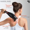 Sharper Image Deep-Tissue Massager with Swappable Heads, Personal Massage for