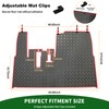 Cartalia Golf Cart Floor Liner Mat 8mm Thick Rubber Full