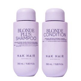 NAK Hair Blonde Plus Shampoo and Conditioner Duo Bundle